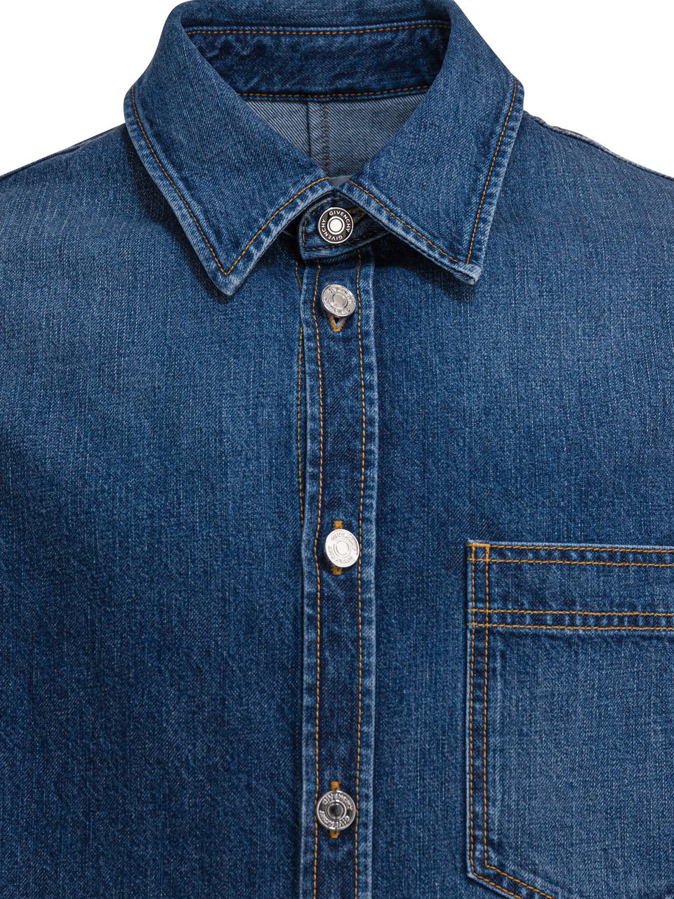 Givenchy Denim overshirt Blauw