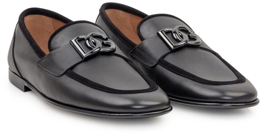 Dolce & Gabbana Flat Shoes Black Zwart