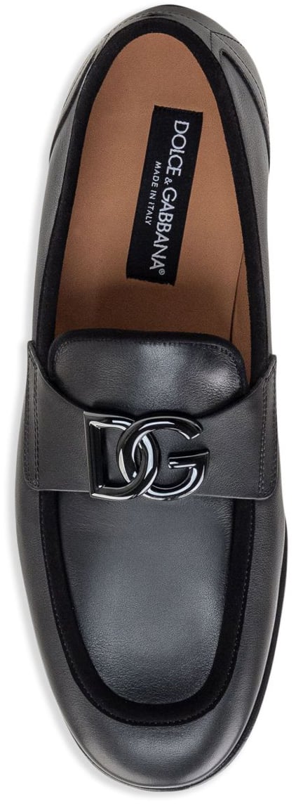 Dolce & Gabbana Flat Shoes Black Zwart