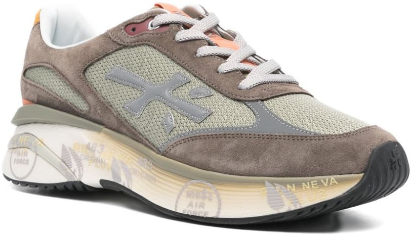 Premiata Sneakers Green Groen