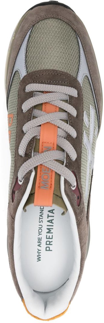 Premiata Sneakers Green Groen