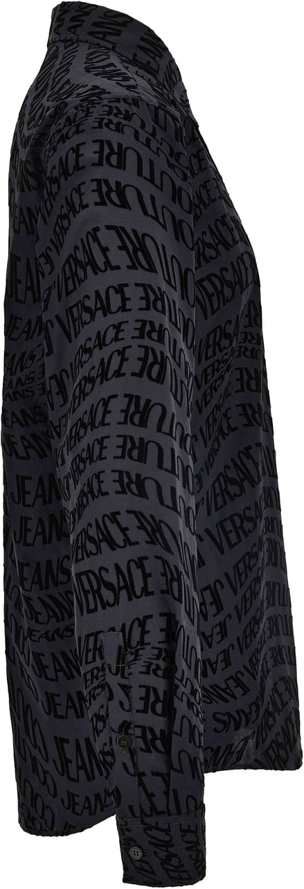 Versace Jeans Couture Shirts Black Zwart