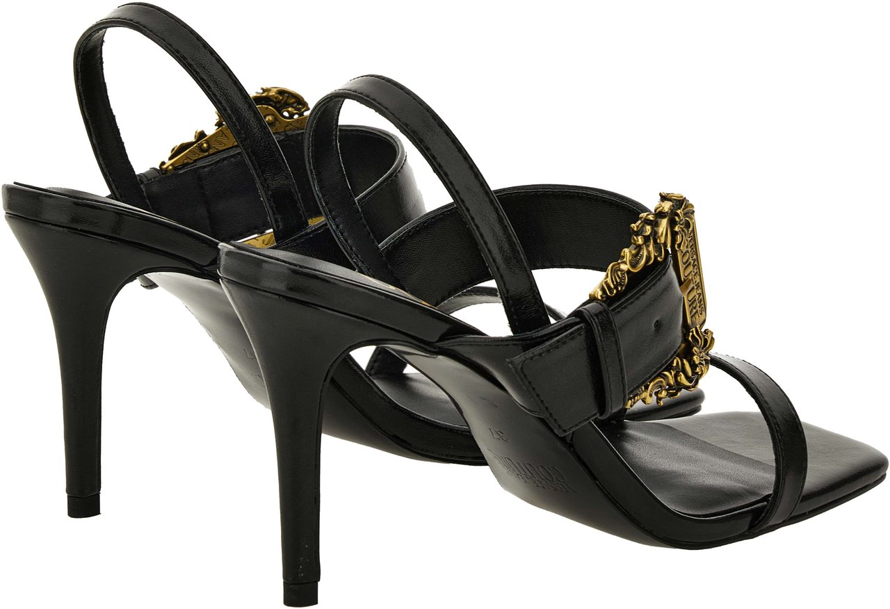Versace Jeans Couture Sandals Black Zwart