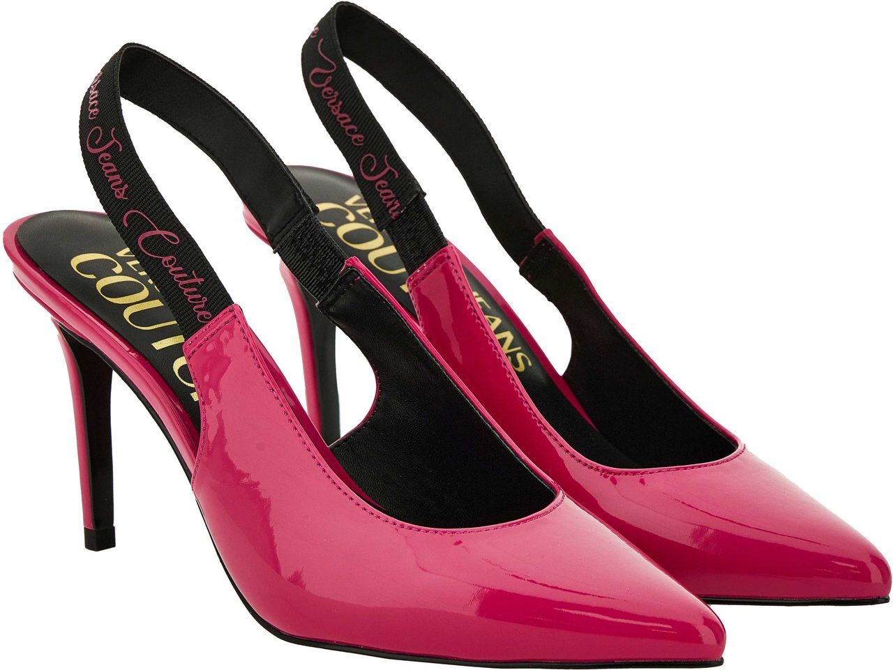 Versace Jeans Couture Flat Shoes Pink Roze