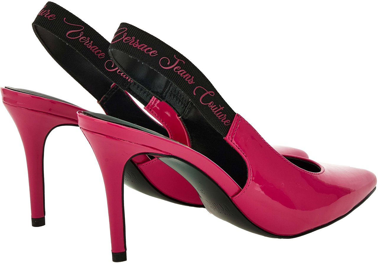 Versace Jeans Couture Flat Shoes Pink Roze