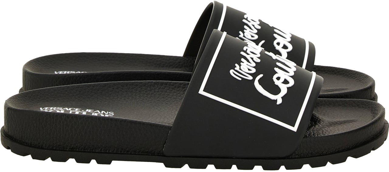 Versace Jeans Couture Sandals Black Zwart