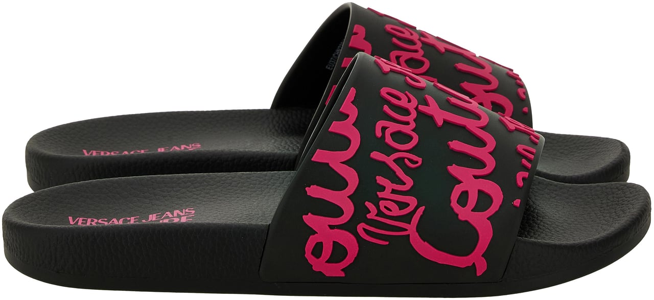 Versace Jeans Couture Sandals Black Zwart