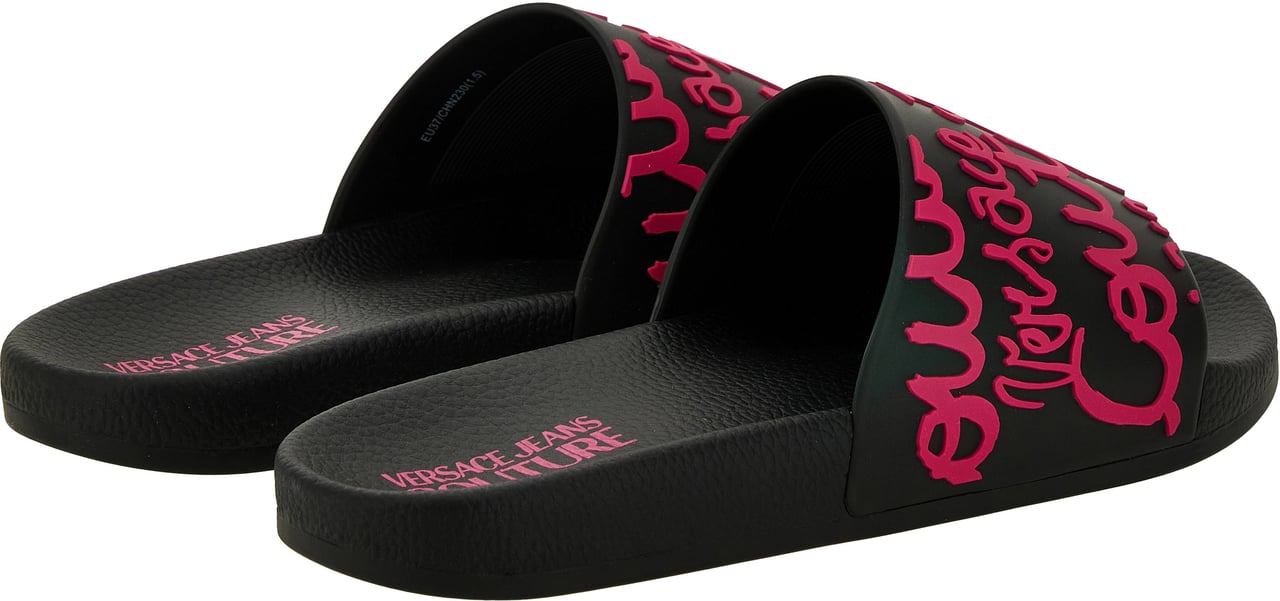 Versace Jeans Couture Sandals Black Zwart