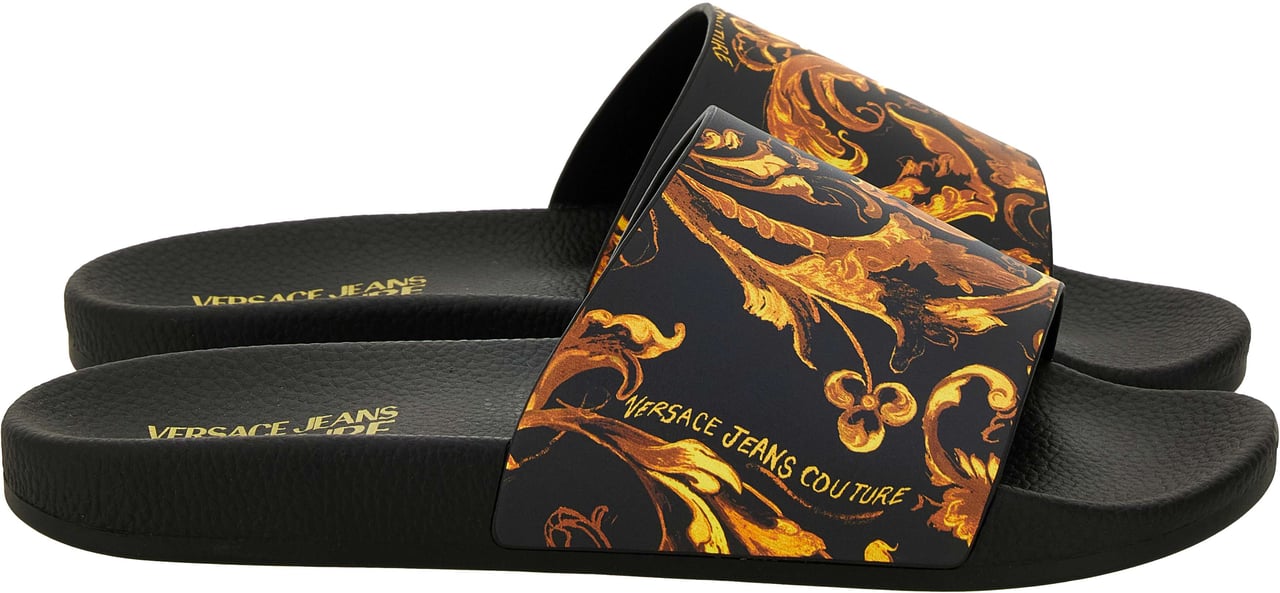 Versace Jeans Couture Sandals Black Zwart