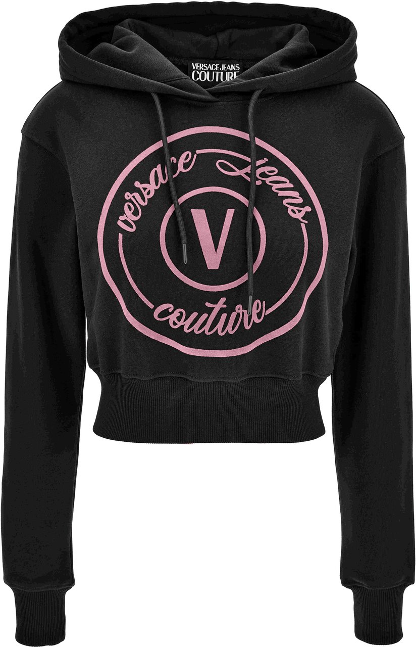 Versace Jeans Couture Sweaters Black Zwart