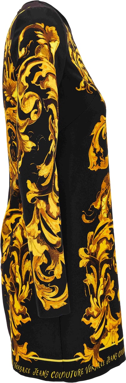 Versace Jeans Couture Dresses Black Zwart