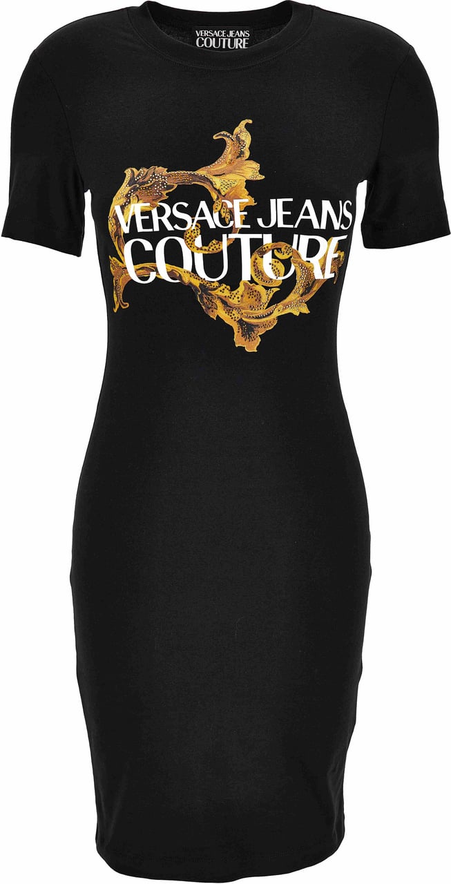 Versace Jeans Couture Dresses Black Zwart