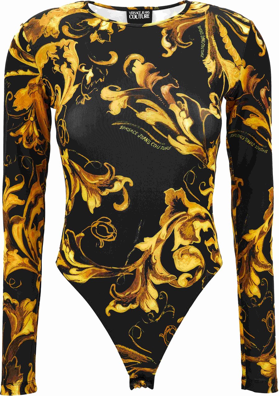 Versace Jeans Couture Top Black Zwart