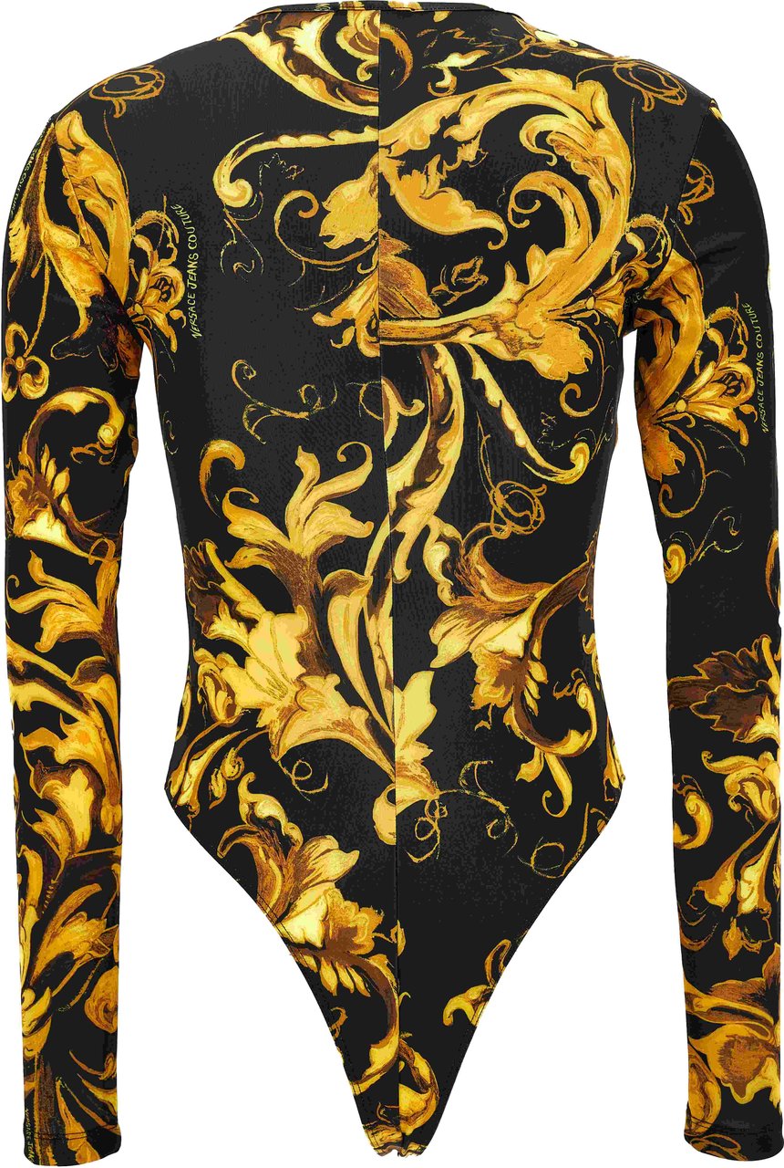Versace Jeans Couture Top Black Zwart