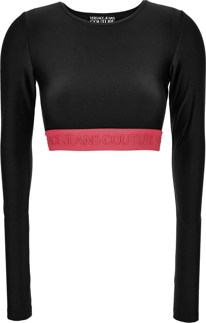 Versace Jeans Couture T-Shirts And Polos Black Zwart