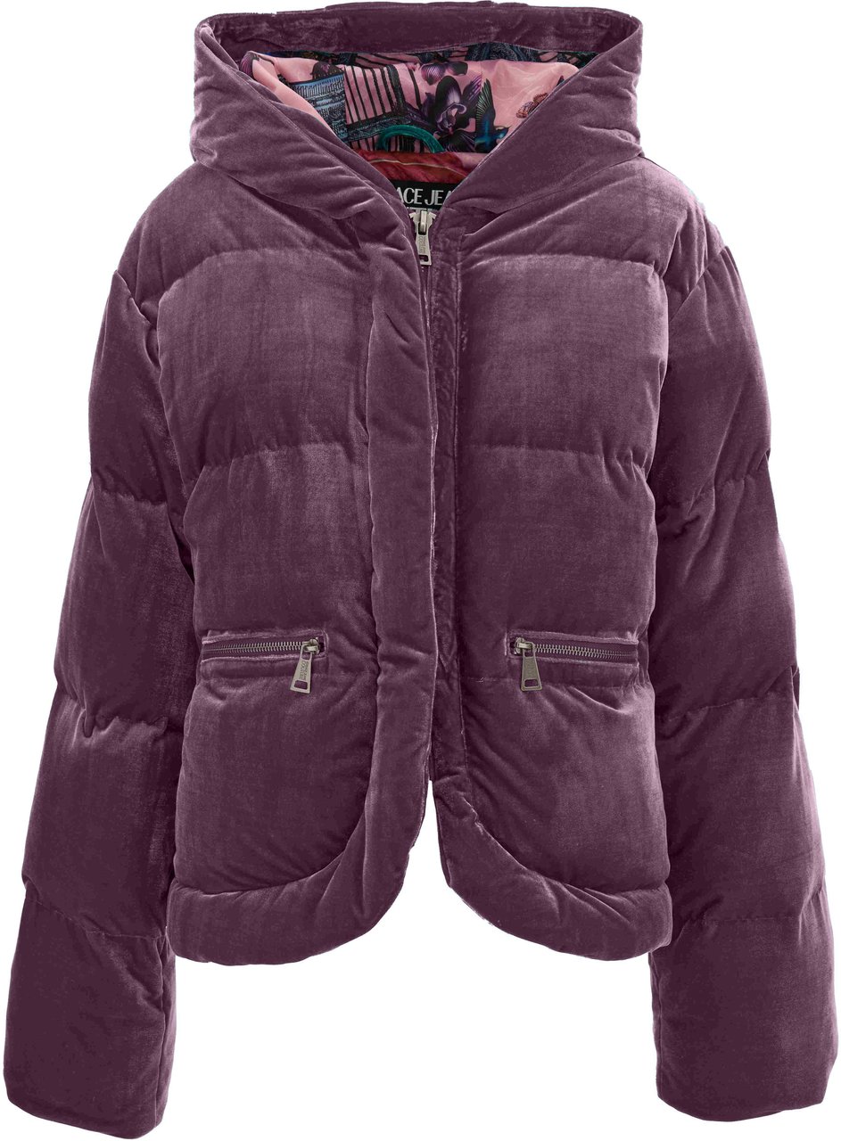 Versace Jeans Couture Coats Purple Paars