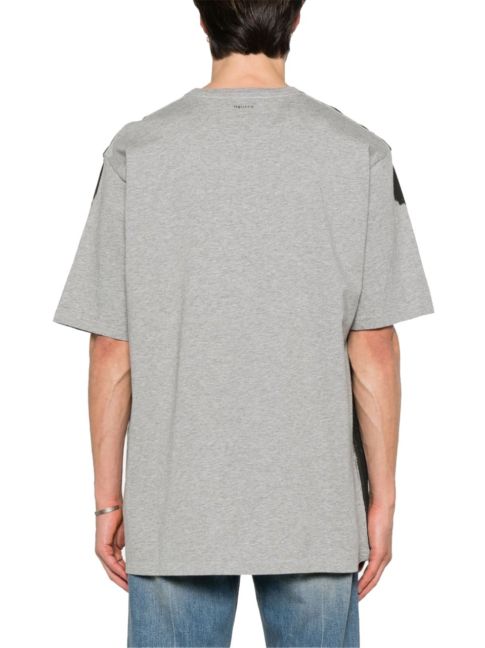 Alexander McQueen T-Shirts And Polos Grey Grijs