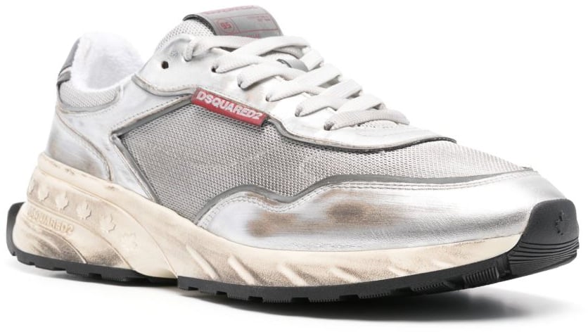 Dsquared2 Heren Sprinter Sneaker Metallic Metallic