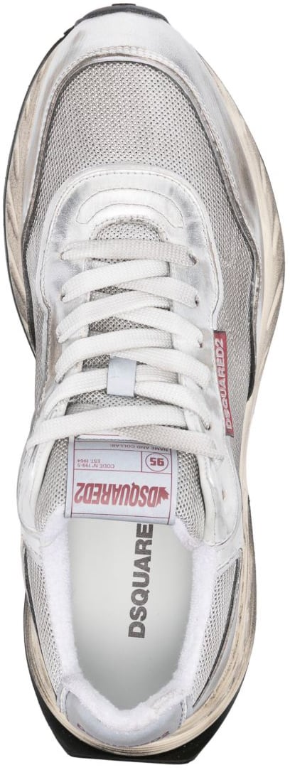 Dsquared2 Heren Sprinter Sneaker Metallic Metallic