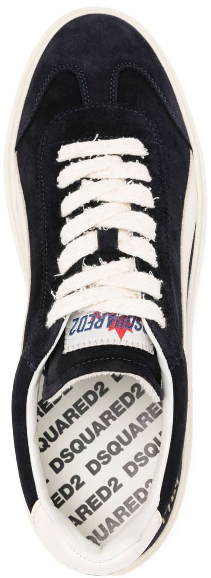 Dsquared2 Heren Rider Sneaker Blauw Blauw