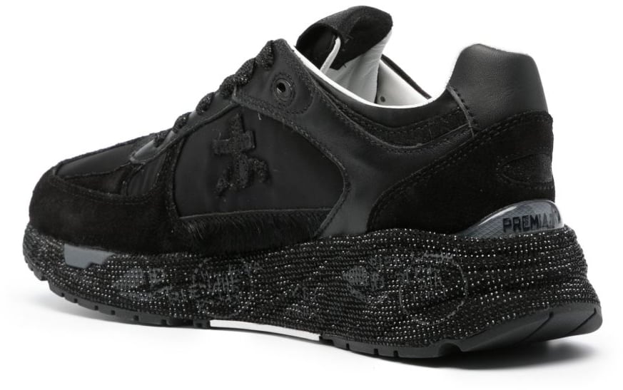Premiata Mased 7094 Sneaker Black Zwart