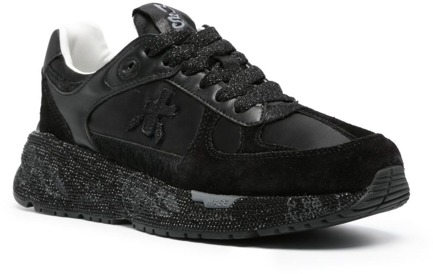 Premiata Mased 7094 Sneaker Black Zwart