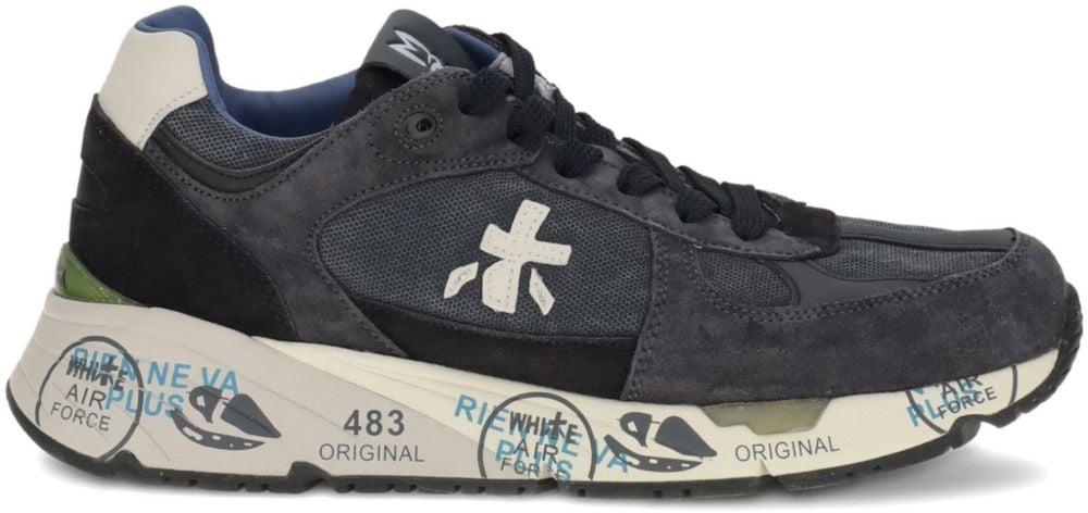 Premiata Sneakers Blumarrone Blauw