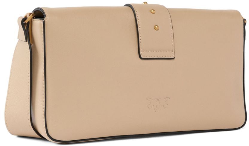 Pinko Crossbody bag 'Love One Classic' Beige