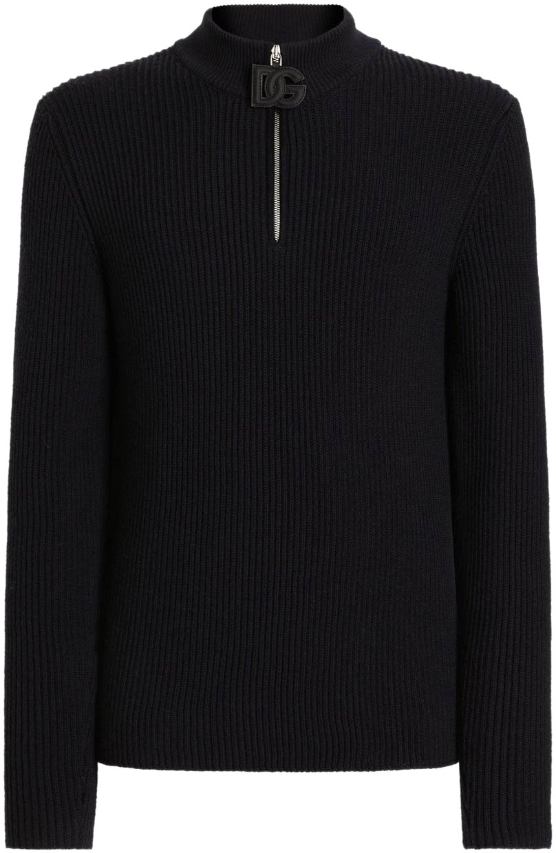 Dolce & Gabbana Sweaters Blue Blauw