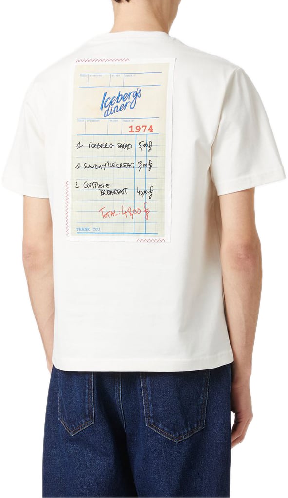 Iceberg T-shirt Offwhite Wit