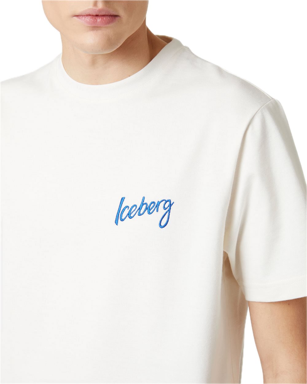 Iceberg T-shirt Offwhite Wit