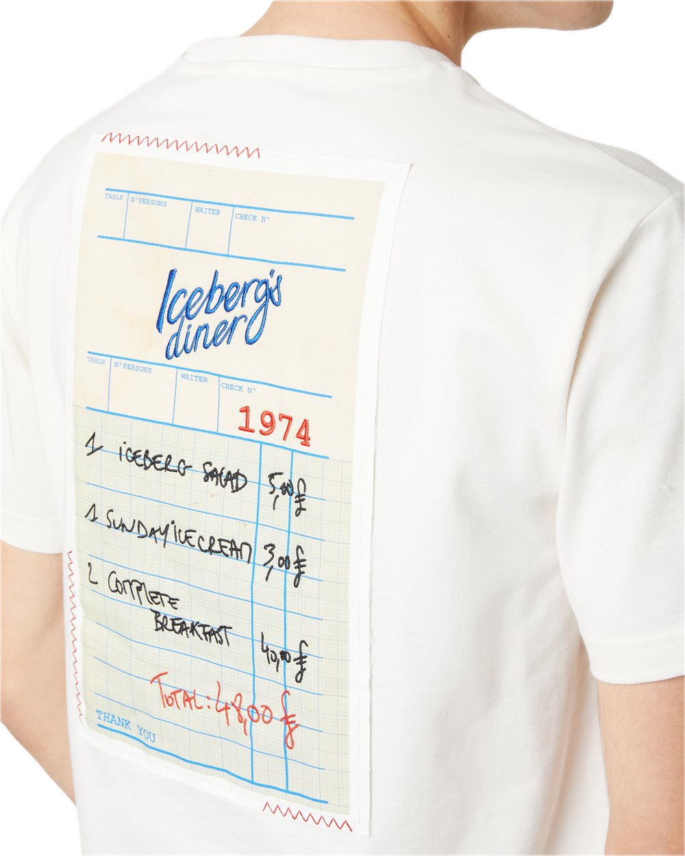 Iceberg T-shirt Offwhite Wit