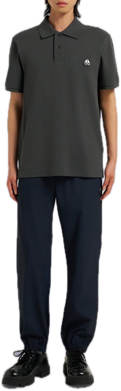 Moose Knuckles Everett Polo Cement Grijs