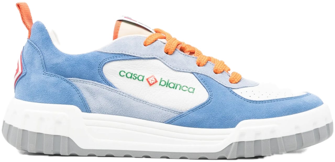 Casablanca sneakers blauw oranje Wit