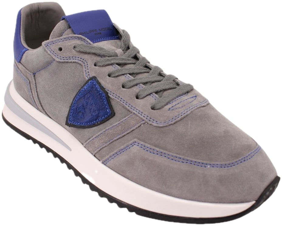 Philippe Model Sneakers grijs blauw Grijs