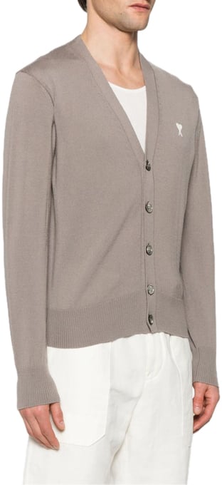 AMI Paris gilet bruin Bruin