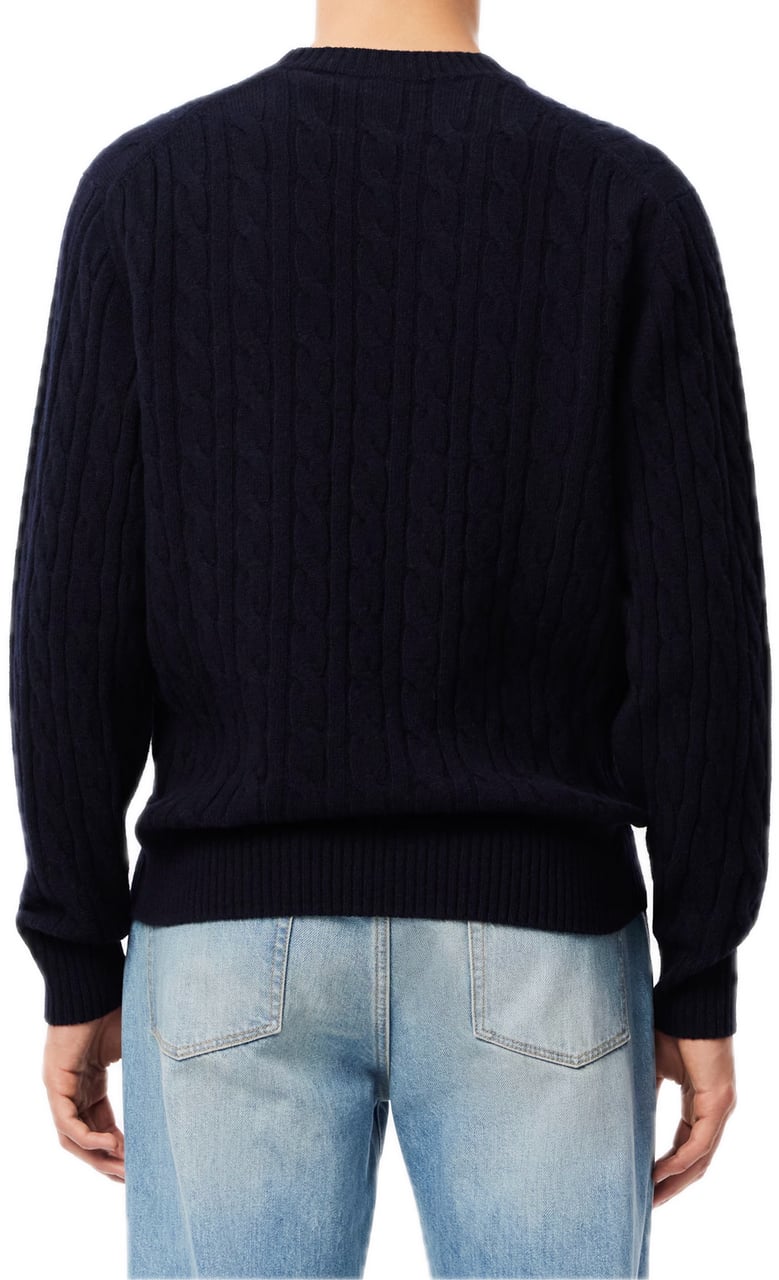 Lacoste pull blue Blauw