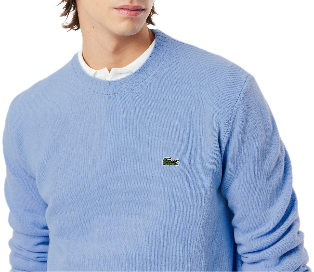 Lacoste knitwear bleu Blauw