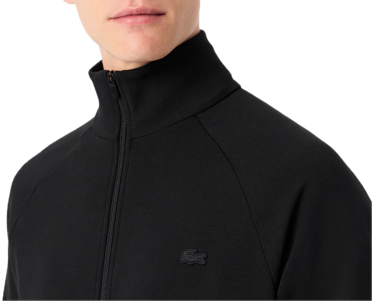 Lacoste Gilet zwart Zwart