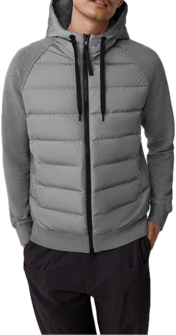 Canada Goose hybridge huron fill zip hoodie Grijs