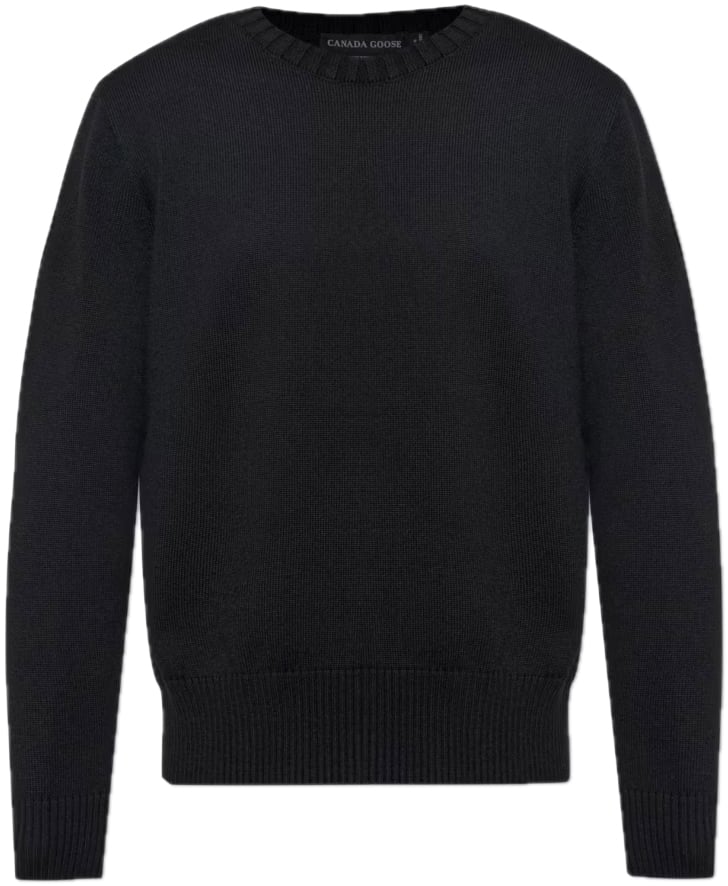 Canada Goose pull zwart Rosseau crewneck Zwart