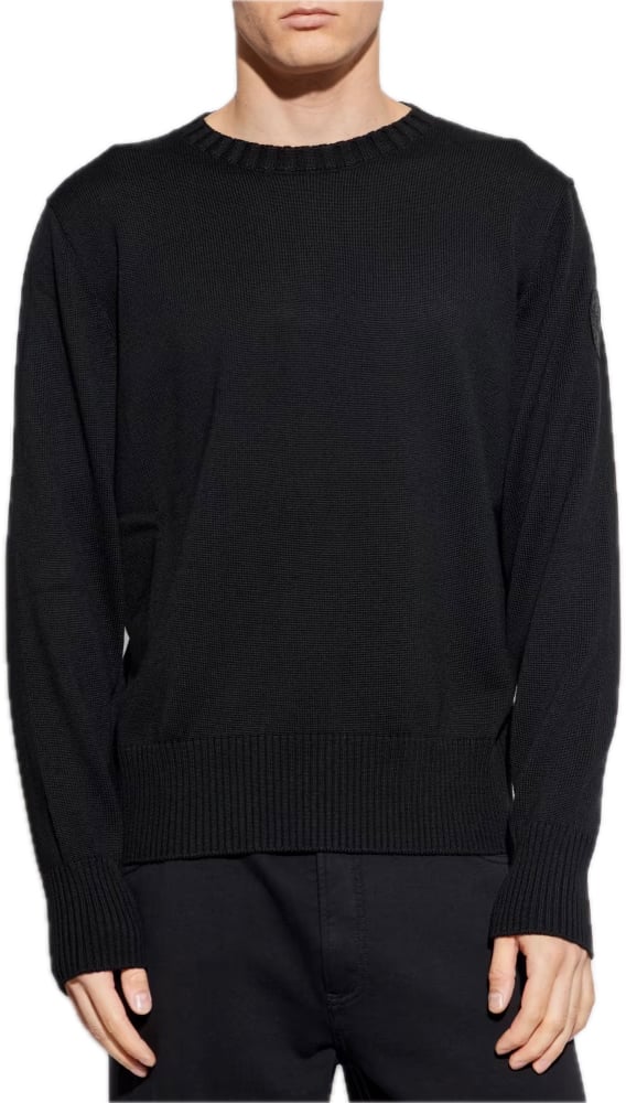 Canada Goose pull zwart Rosseau crewneck Zwart