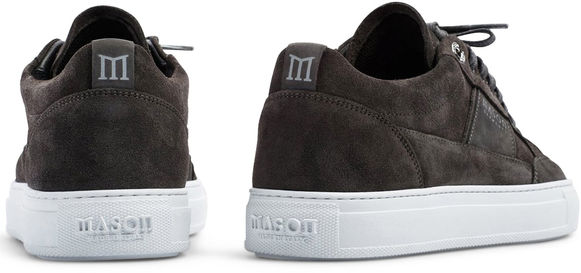 Mason Garments Heren Tia Sarbini Sneaker Grijs Grijs