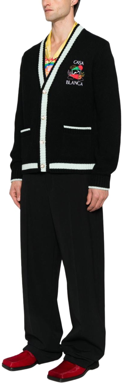 Casablanca Merino Stacked Casa Mountain Temple Nero Zwart
