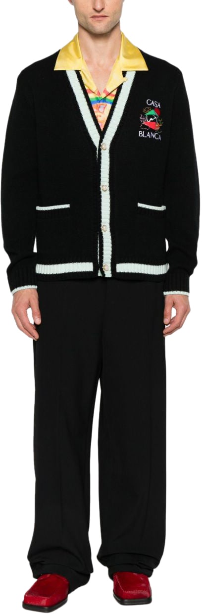 Casablanca Merino Stacked Casa Mountain Temple Nero Zwart