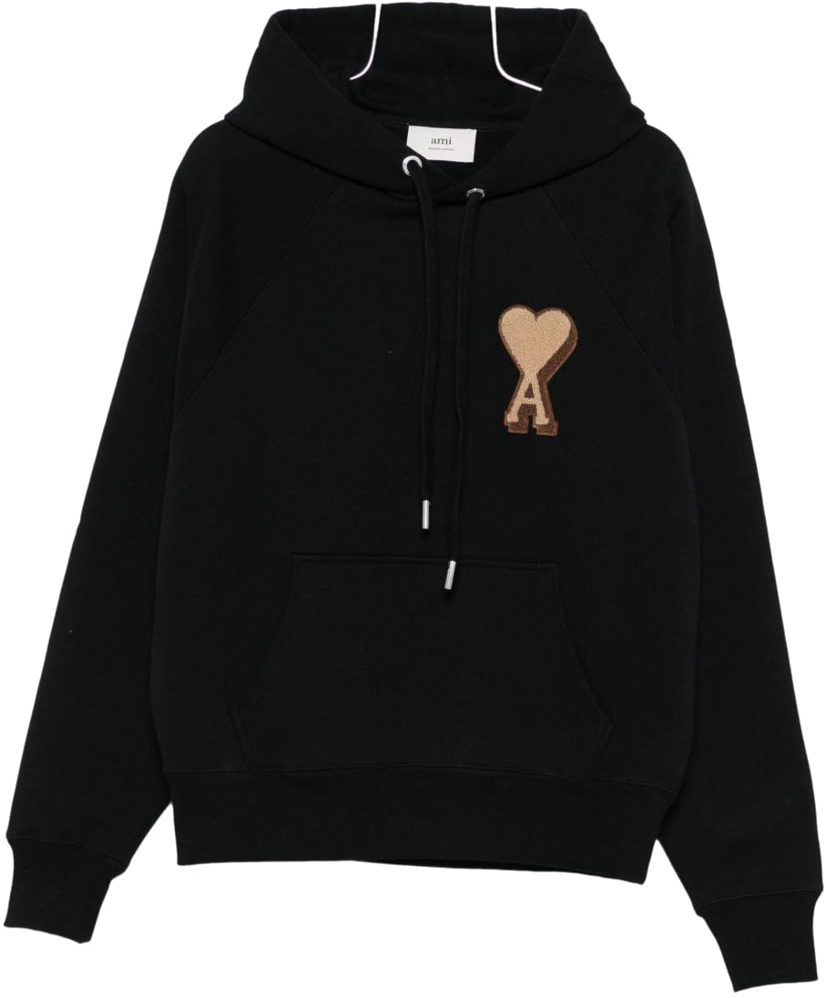 AMI Paris Sweaters Black Zwart