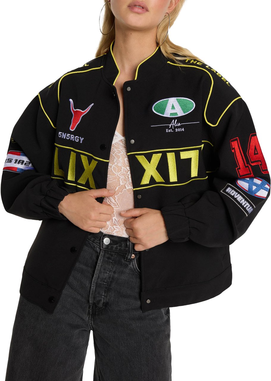 ALIX Racer Jacket Zwart