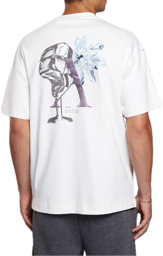 Aeden Noé Tee Off-White Wit