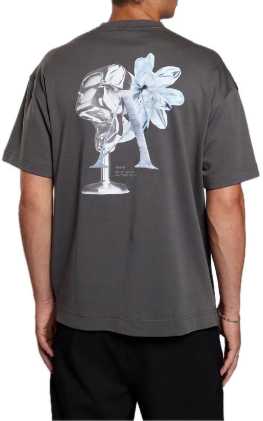 Aeden Noé Tee Dark Shadow Grijs