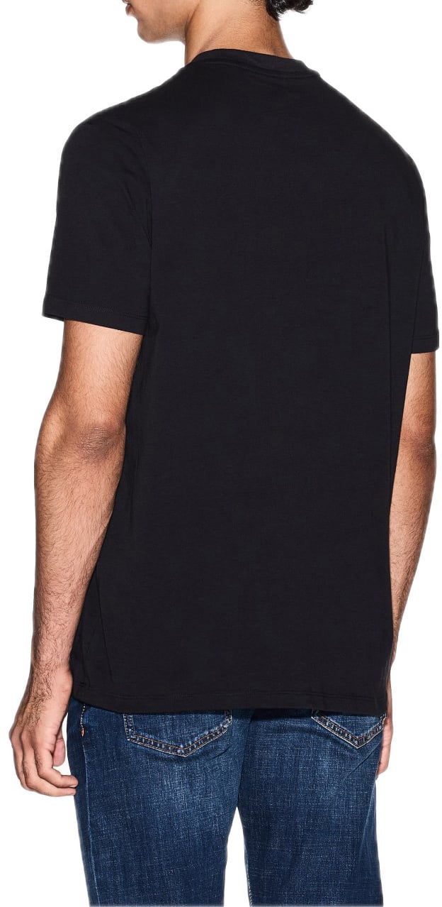 Armani Exchange T-shirt Black Zwart